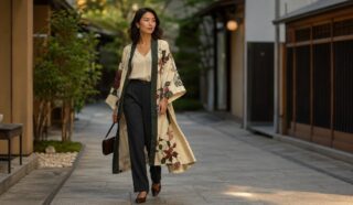 comment porter le kimono avec style