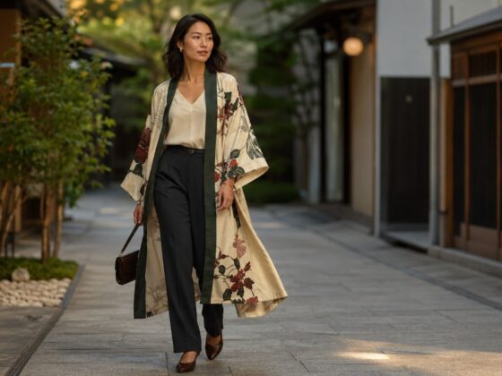 comment porter le kimono avec style